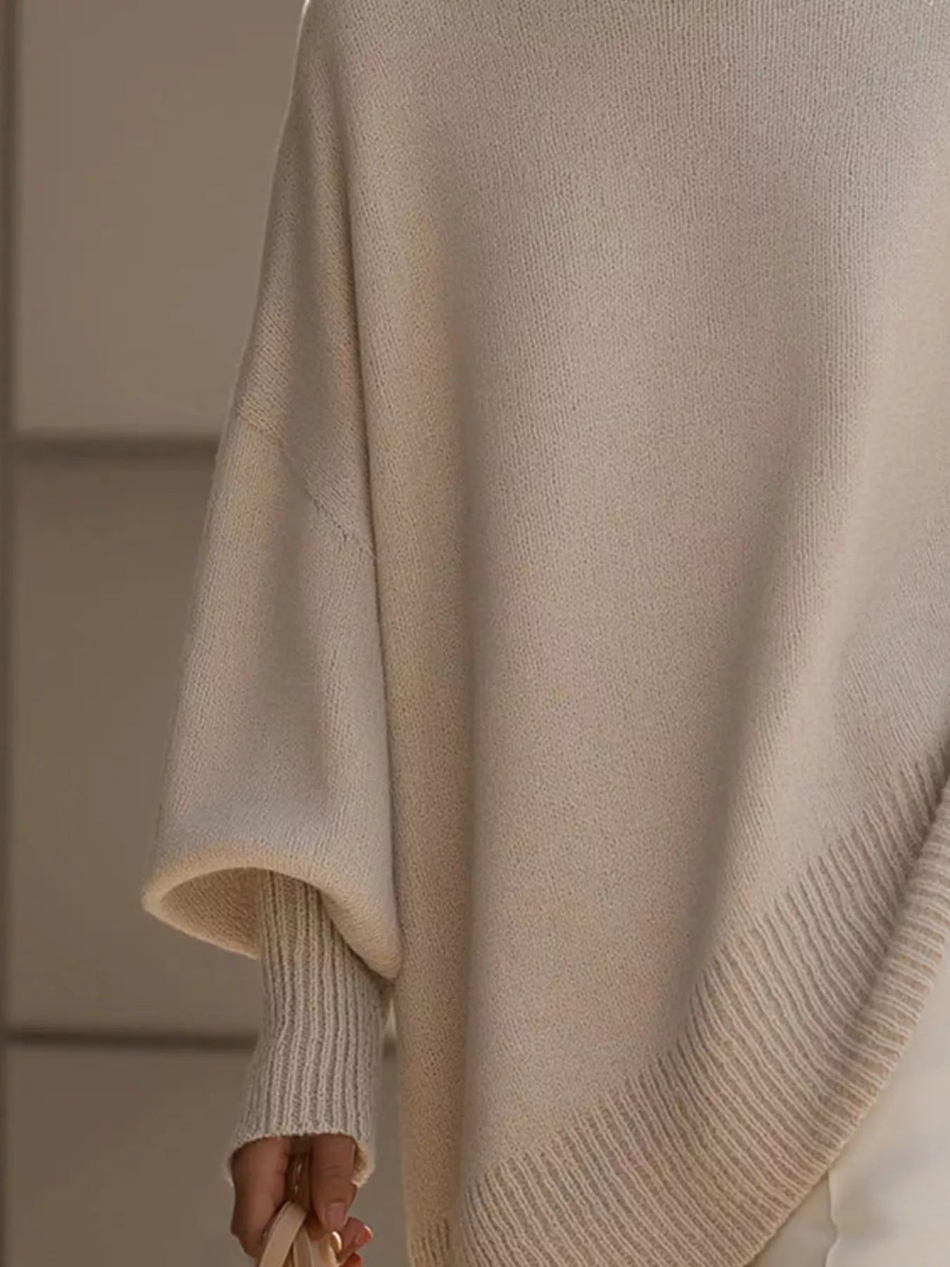 Aurélie Oversize Strickpullover - Kuschelige Eleganz für jeden Tag