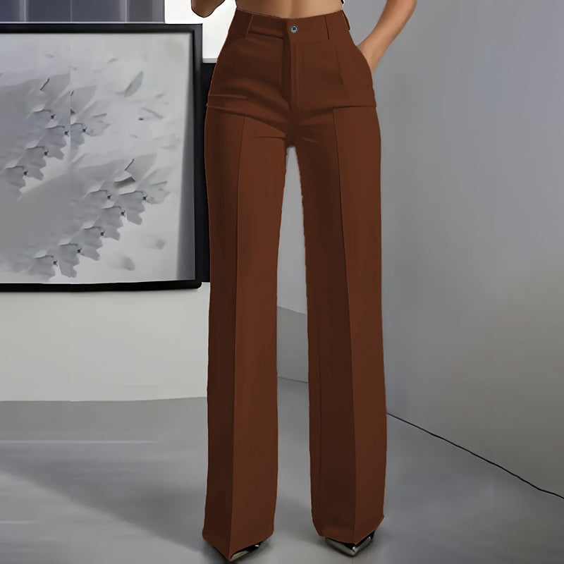 Elegancia High Waist Anzughose – Schlanke Silhouette, Tag für Tag