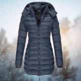 Emilia – Women’s Extra Warm Quilted Winter Jacket with Hood
