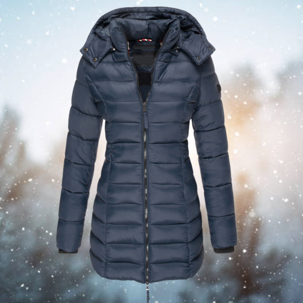 Emilia – Women’s Extra Warm Quilted Winter Jacket with Hood
