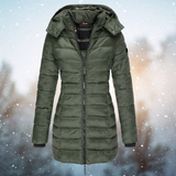 Emilia – Women’s Extra Warm Quilted Winter Jacket with Hood