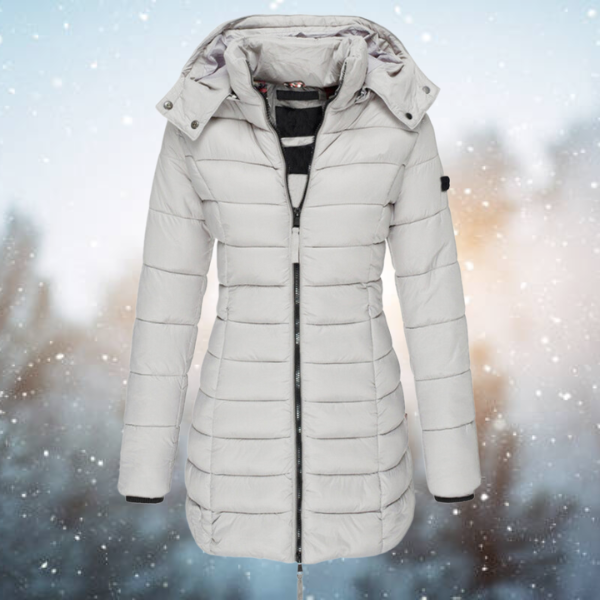 Emilia – Women’s Extra Warm Quilted Winter Jacket with Hood