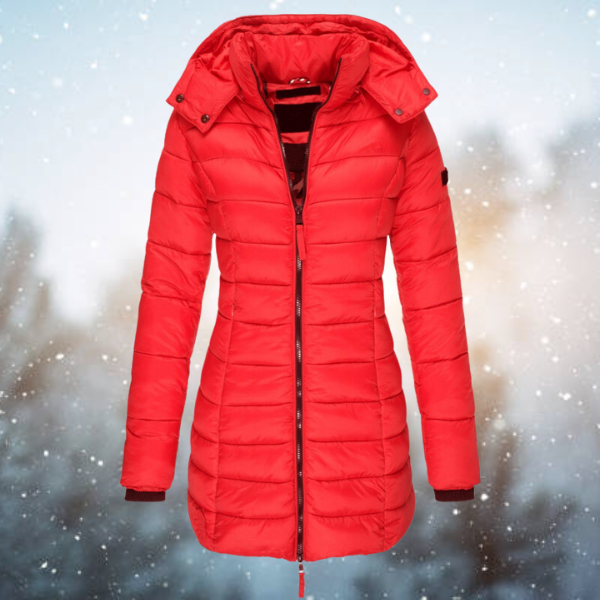Emilia – Women’s Extra Warm Quilted Winter Jacket with Hood
