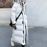 Isabella – Women’s Long Windproof Winter Jacket with Hood & Warm Lining