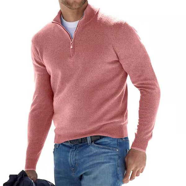 Oliver – Men’s V-Neck Cotton Blend Jumper for Casual & Smart Outfit