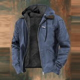 Noah – Men’s Bomber Jacket with Hood & Warm Lining