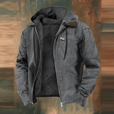 Noah – Men’s Bomber Jacket with Hood & Warm Lining