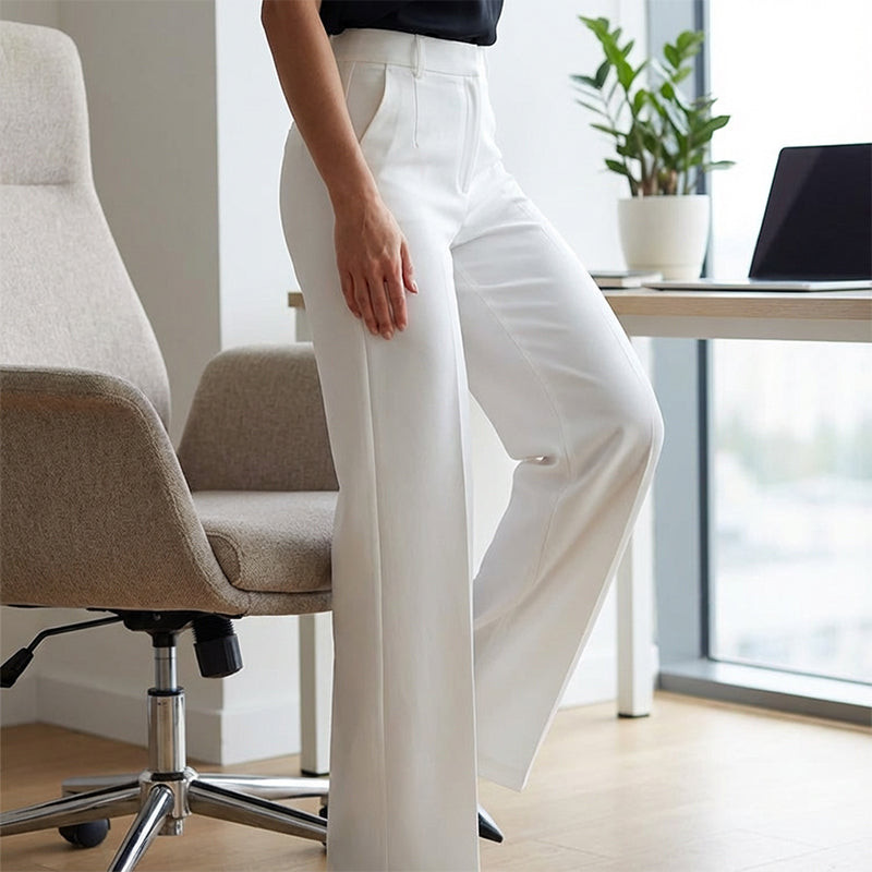 Elegancia High Waist Anzughose – Schlanke Silhouette, Tag für Tag