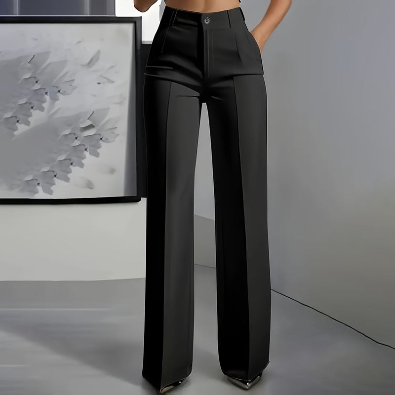 Elegancia High Waist Anzughose – Schlanke Silhouette, Tag für Tag