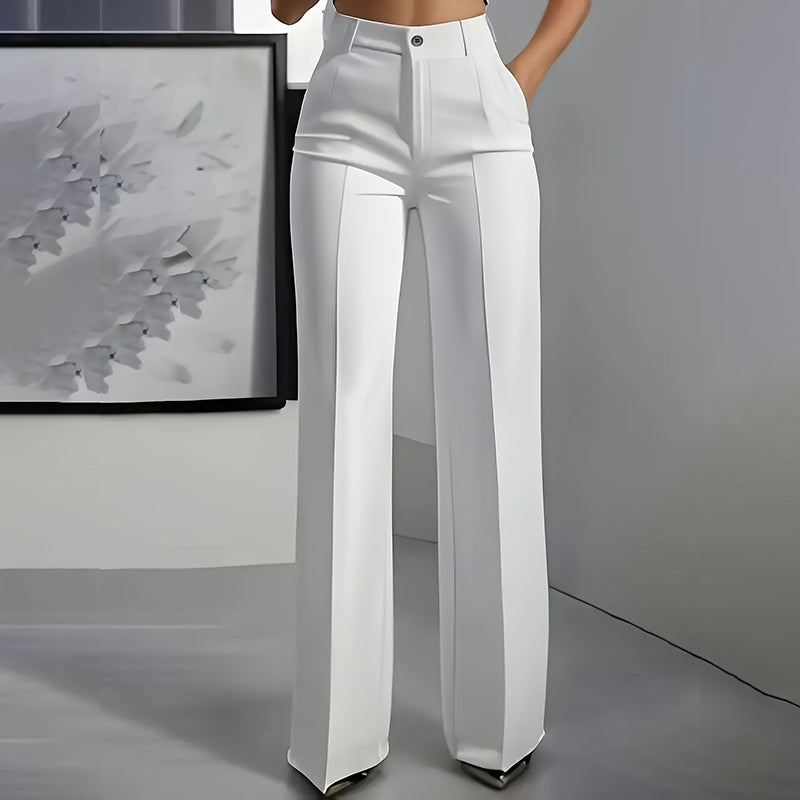Elegancia High Waist Anzughose – Schlanke Silhouette, Tag für Tag