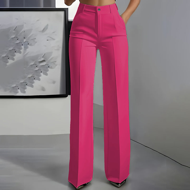 Elegancia High Waist Anzughose – Schlanke Silhouette, Tag für Tag