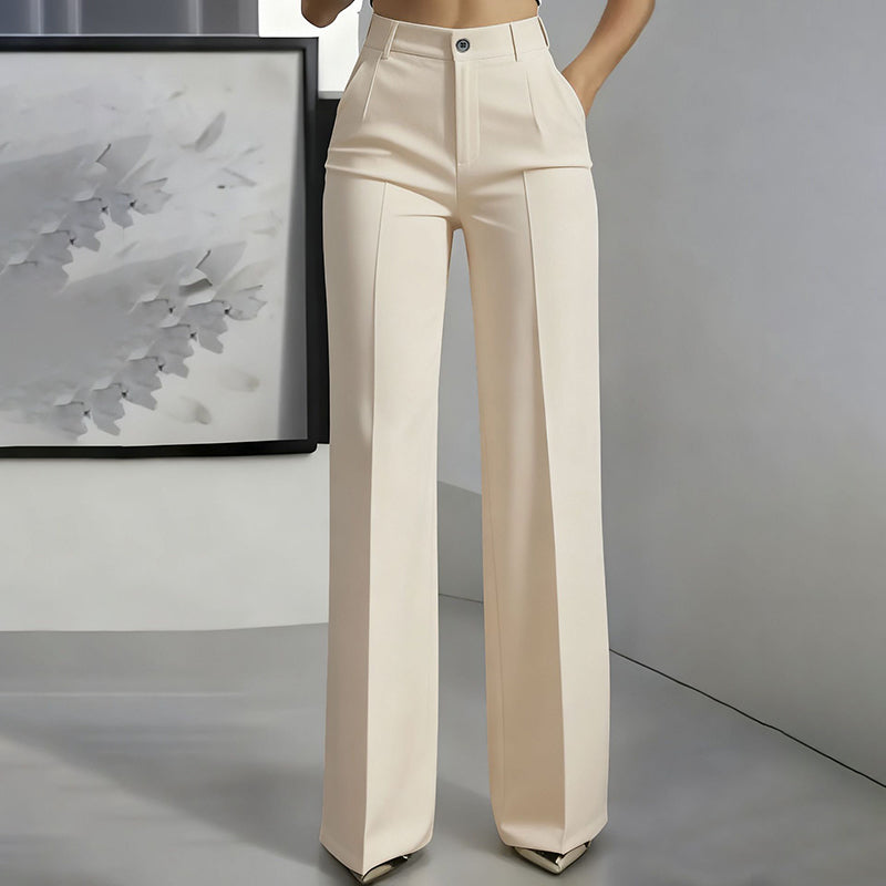 Elegancia High Waist Anzughose – Schlanke Silhouette, Tag für Tag